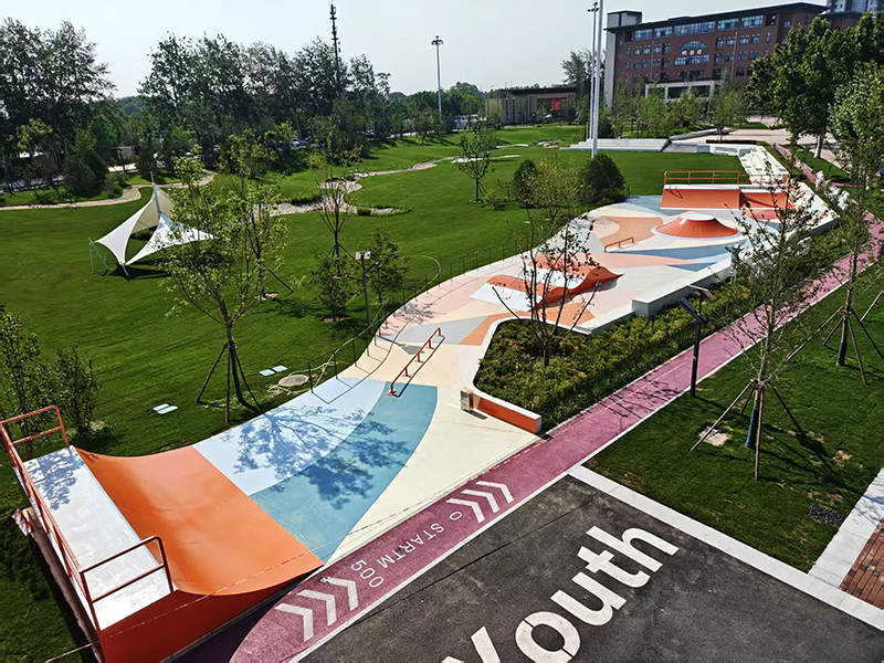 地建设企业为您打造专业运动空间J9九游会有实力的极限运动场(图3)